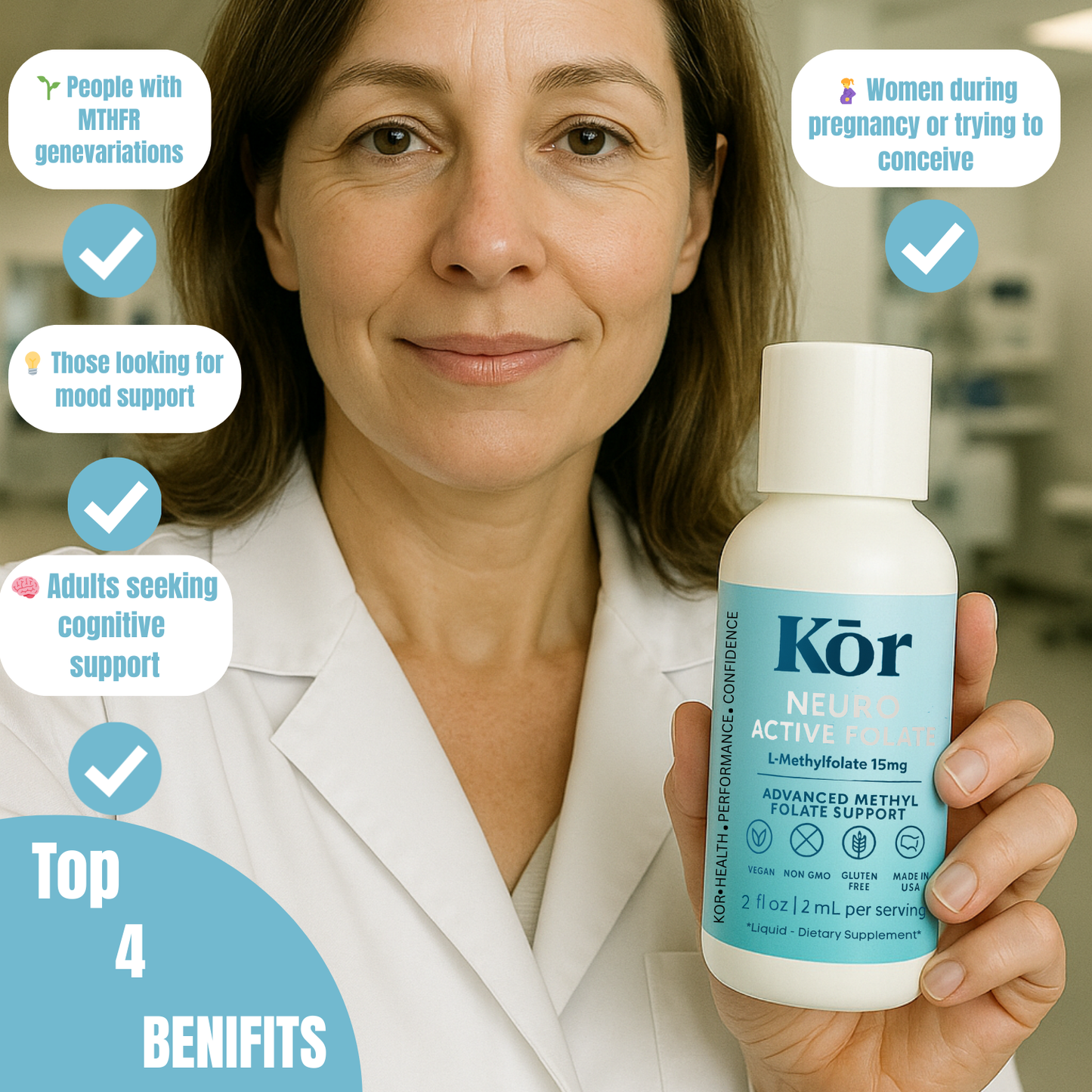 Kor L-melthlyfolate