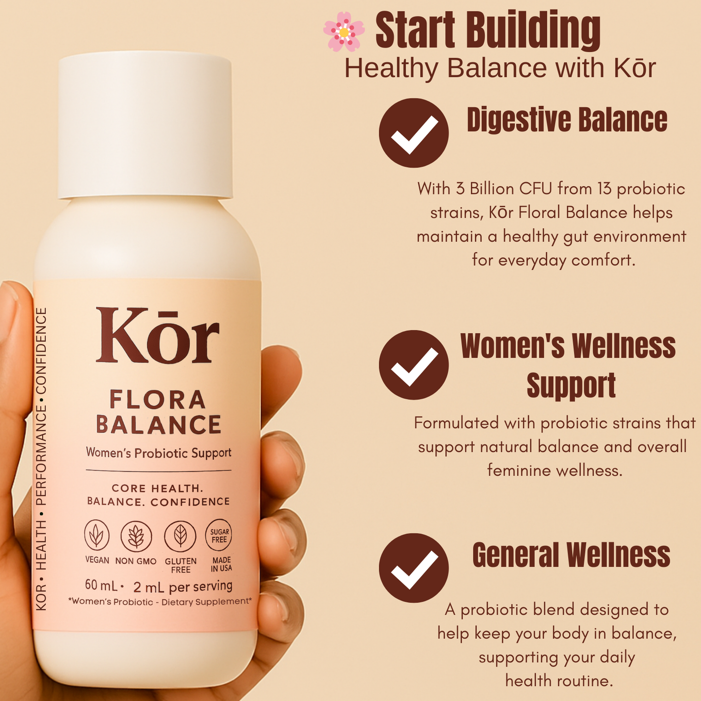 Kor Floral balance - 3 Billion CFU